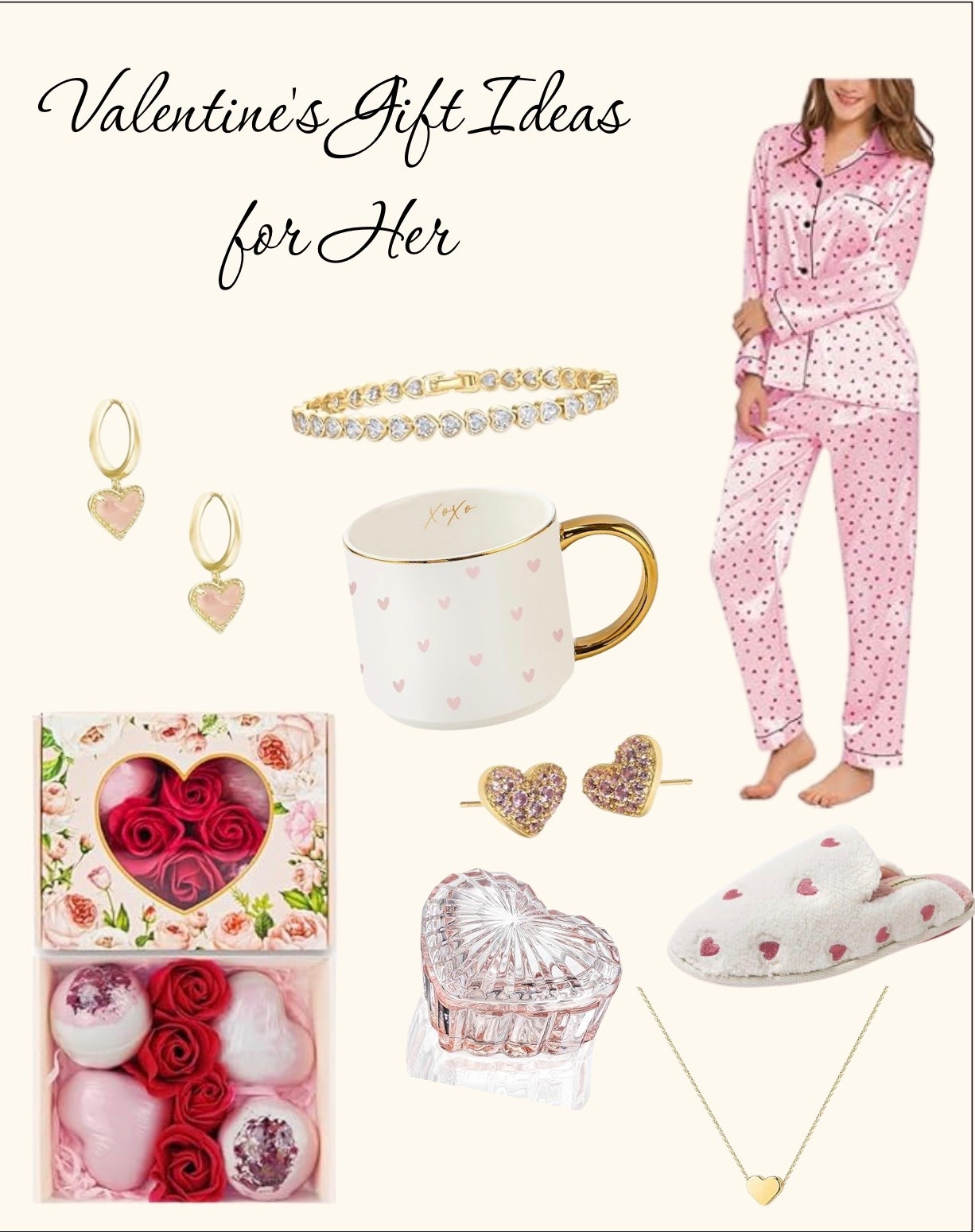 Valentine’s Day gift ideas she’ll actually love 🤍
Sweet, cozy, and a little bit sparkly, perfect for Galentine’s, self-care, or dropping hints 💕

#LTKGiftGuide #ValentinesDayGifts #GiftIdeasForHer #LTKFinds #ValentinesAesthetic #CozyGifts #HeartDetails #PinkAesthetic #LTKStyle #LTKHome #GalentinesDay #ThoughtfulGifts

#LTKValentine