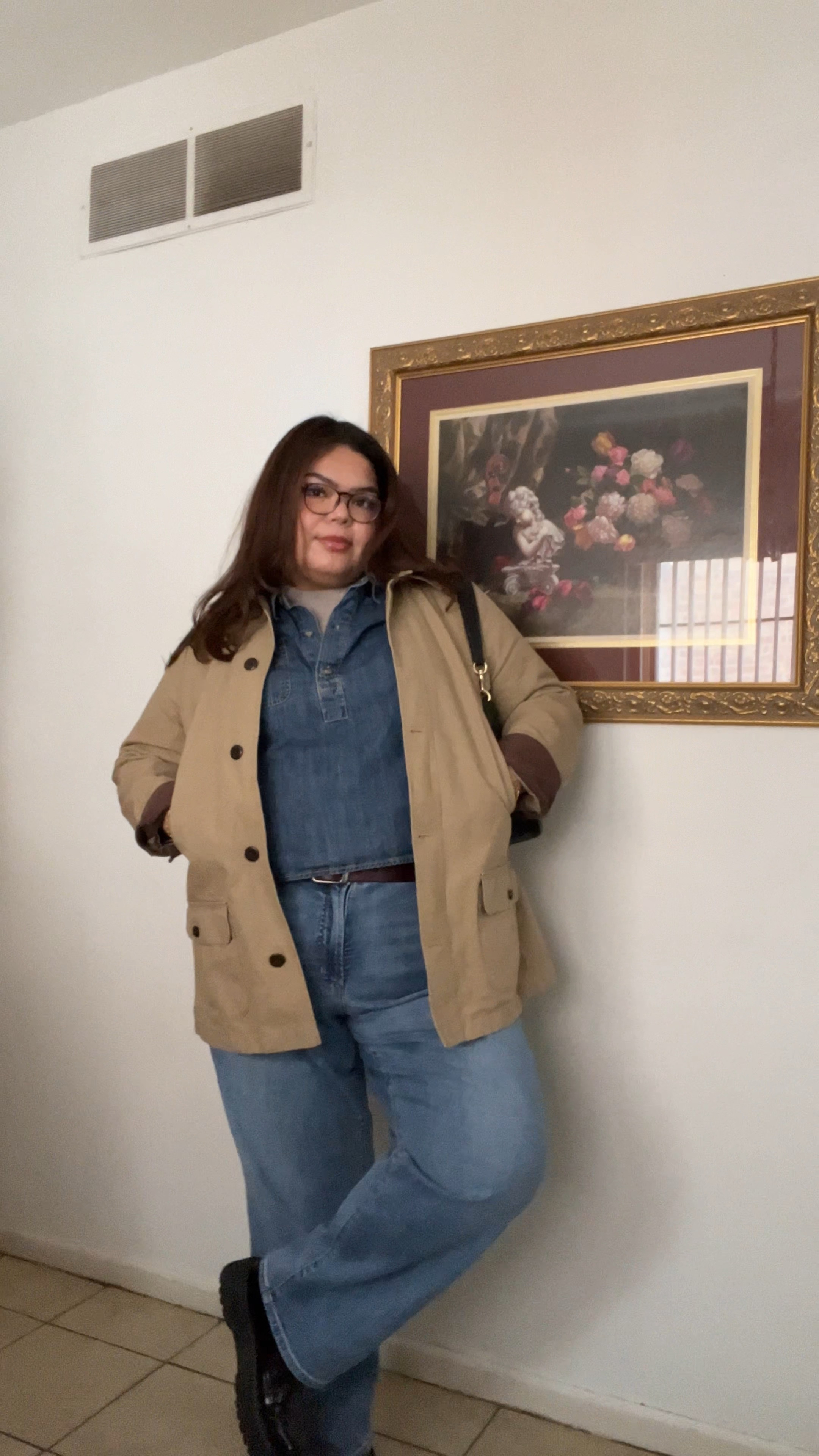 winter to spring transitional outfit inspo. Plus size outfit ideas. Plus size jacket. Plus size baen jacket. Barn jacket outfit. 

#LTKPlusSize #LTKStyleTip #LTKItBag