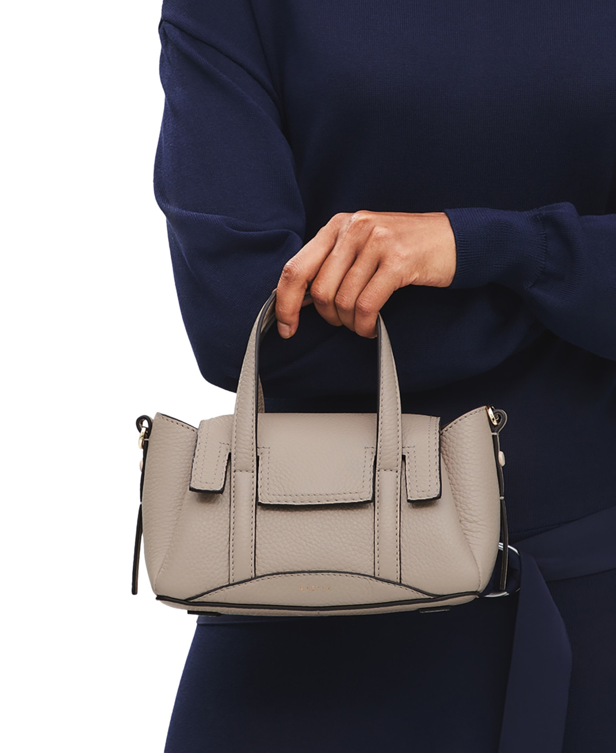 Radley London The Chancery Small Flapover Grab Handbag - Porcini | Macy's