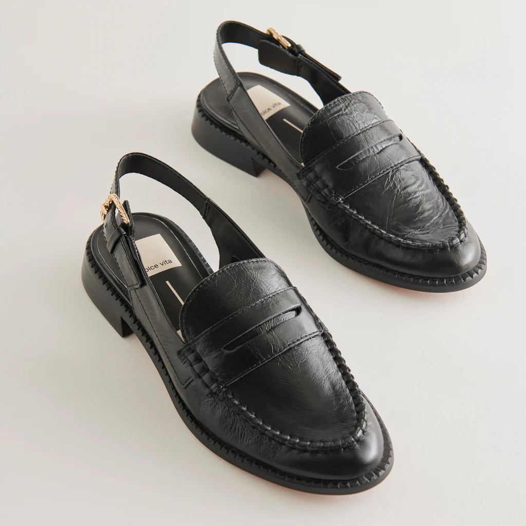 HARDI LOAFERS MIDNIGHT CRINKLE PATENT | DolceVita.com