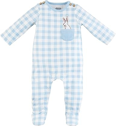 Mud Pie Baby Boys Bunny Pocket Sleeper | Amazon (US)
