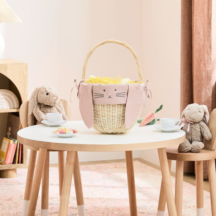 Woven Easter Basket w/ Liner | West Elm (US)