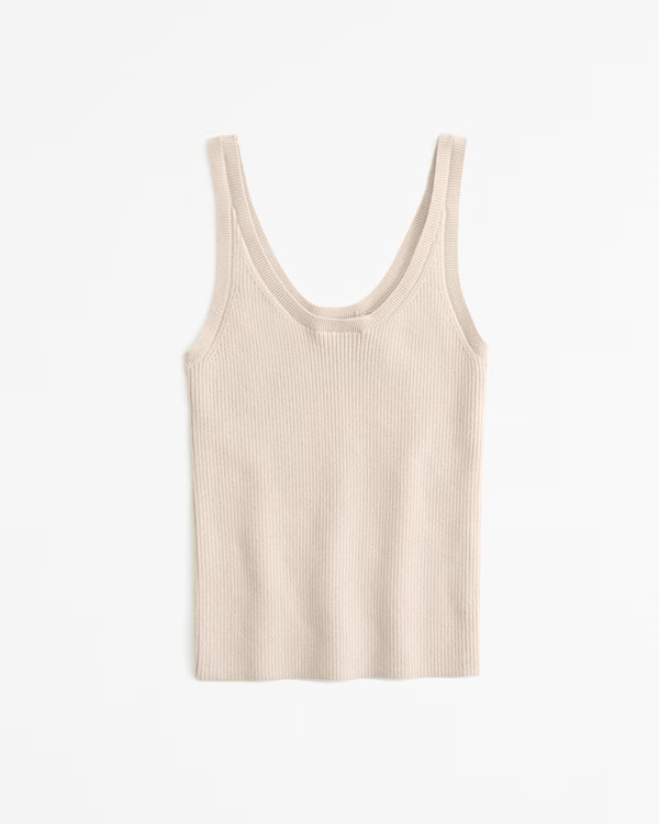 Scoopneck Sweater Tank | Abercrombie & Fitch (US)