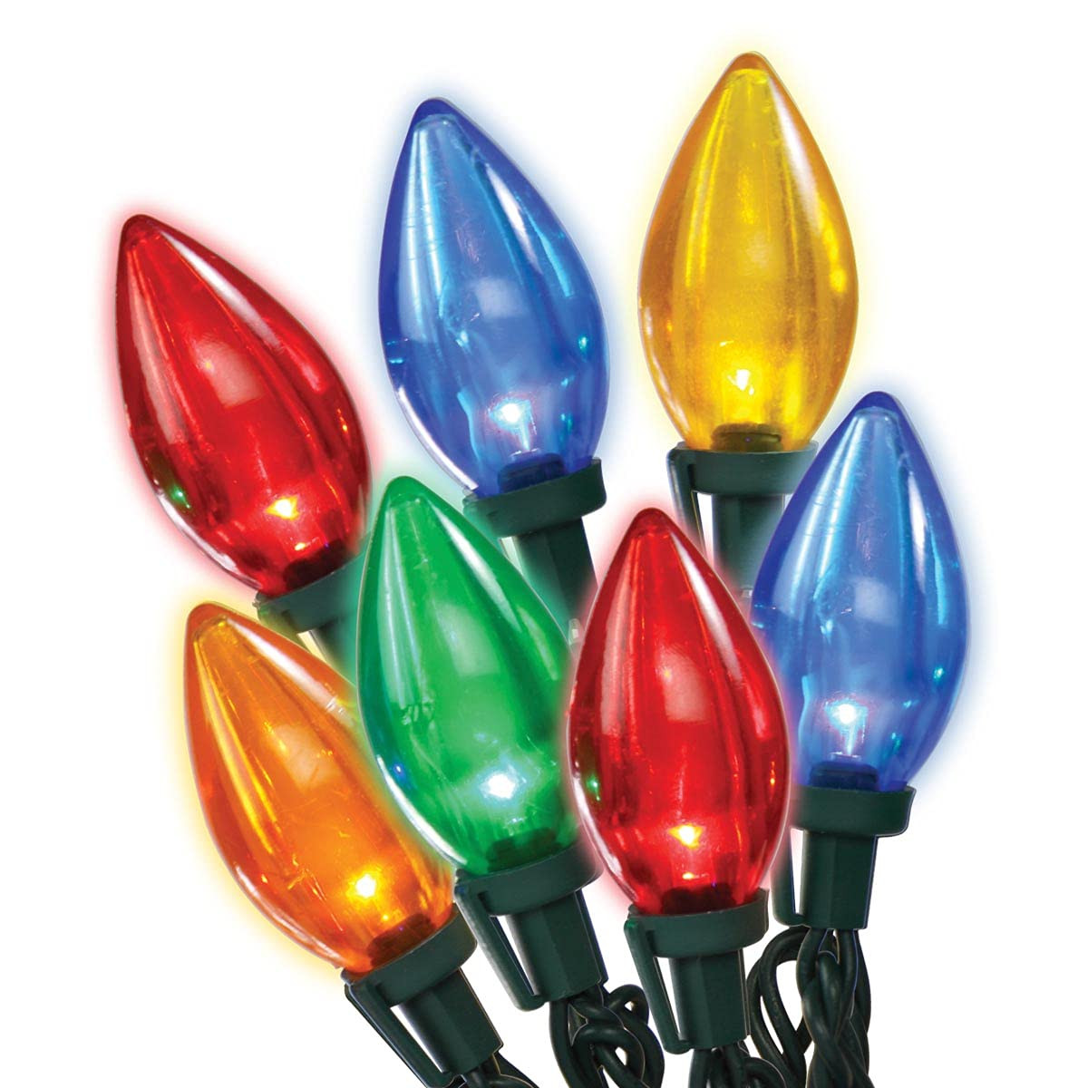 SYLVANIA 25 C9 Multi Transparent Set LED Lights, 1 Count (Pack of 1) | Amazon (US)