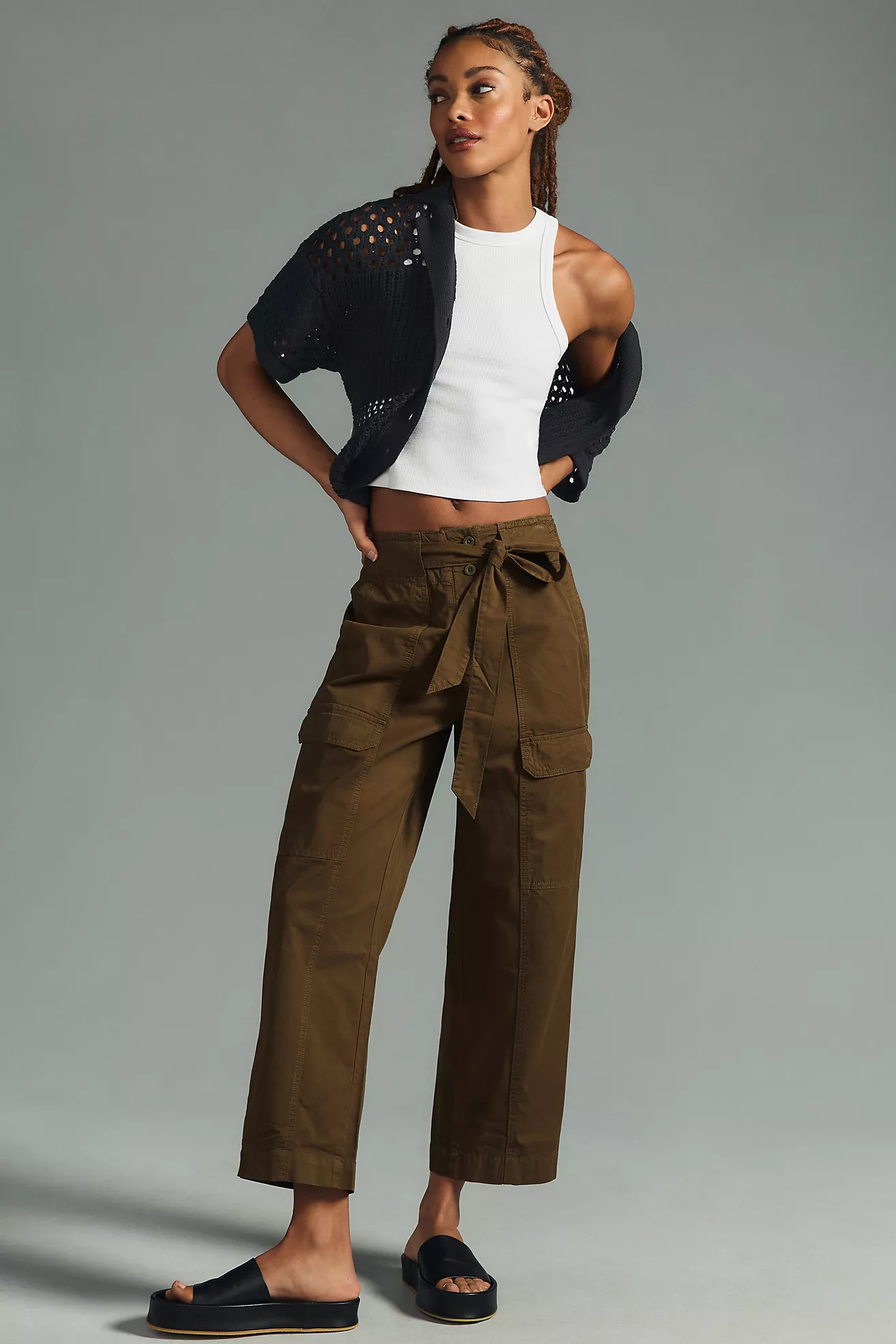 Unpublished Tie-Waist Cargo Pants | Anthropologie (US)
