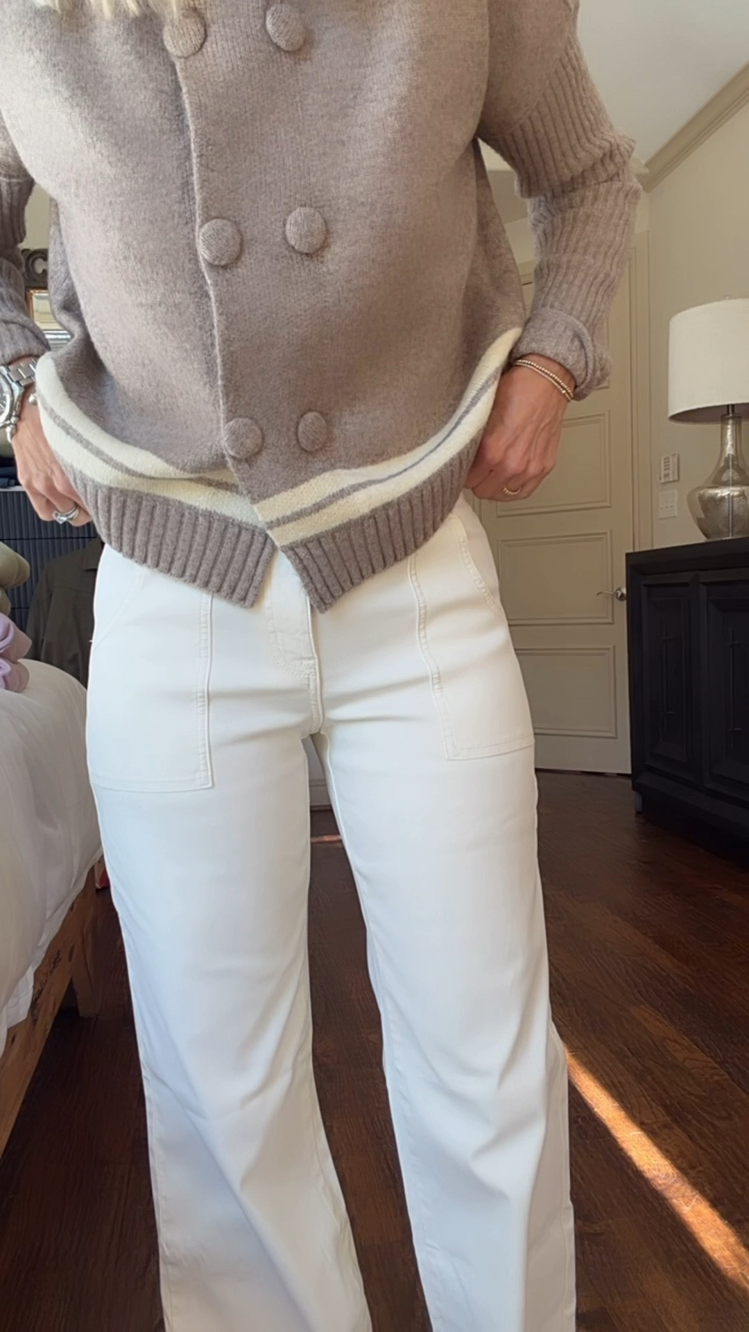 Always looking for a great pair of white denim or ecru denim for the fall and for the spring this pair is great fit is true to size love the pockets

Anthropologie 

#LTKmomlife #LTKOver40 #LTKWorkwear