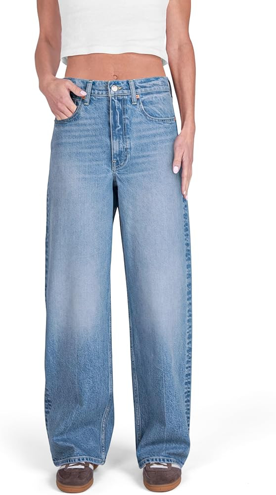 High Rise Loose Straight Wide Leg Jeans | Amazon (US)
