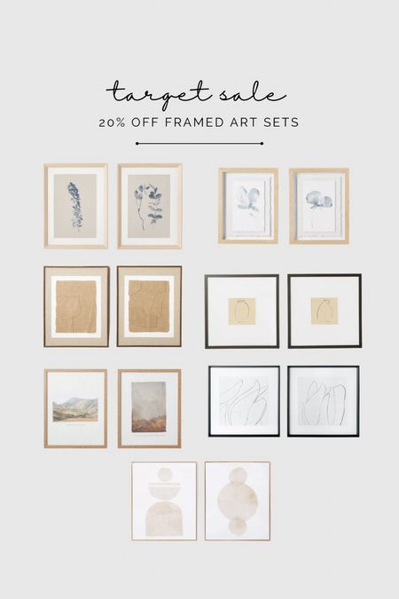 20% off these framed art sets at Target!

Gallery wall, Wall art, studio mcgee

#LTKhome #LTKsalealert #LTKunder100