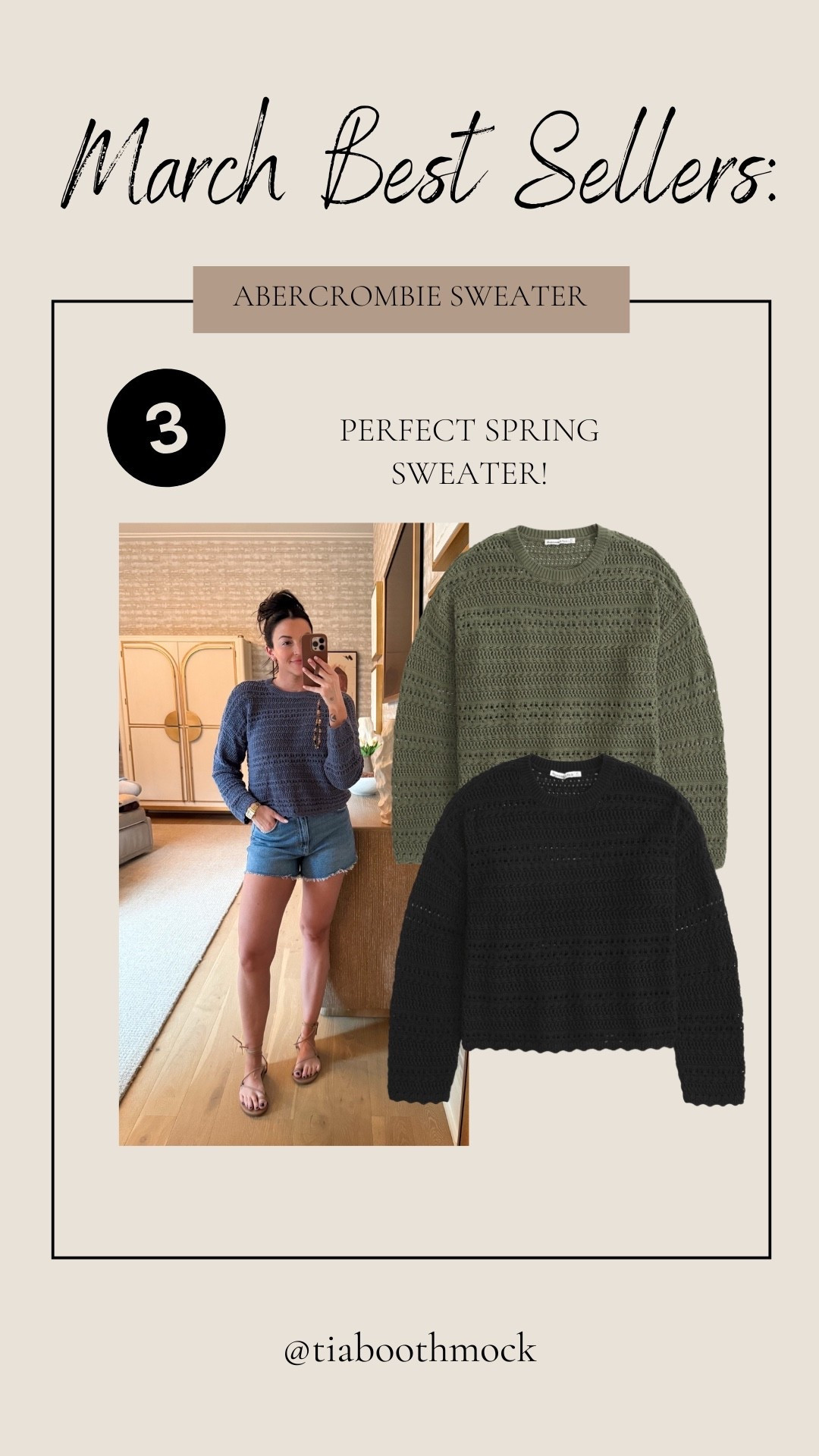 My favorite spring sweater from @abercrombie! Perfect light alternative as the weather warms up!

#LTKootd #LTKWorkwear #LTKSeasonal