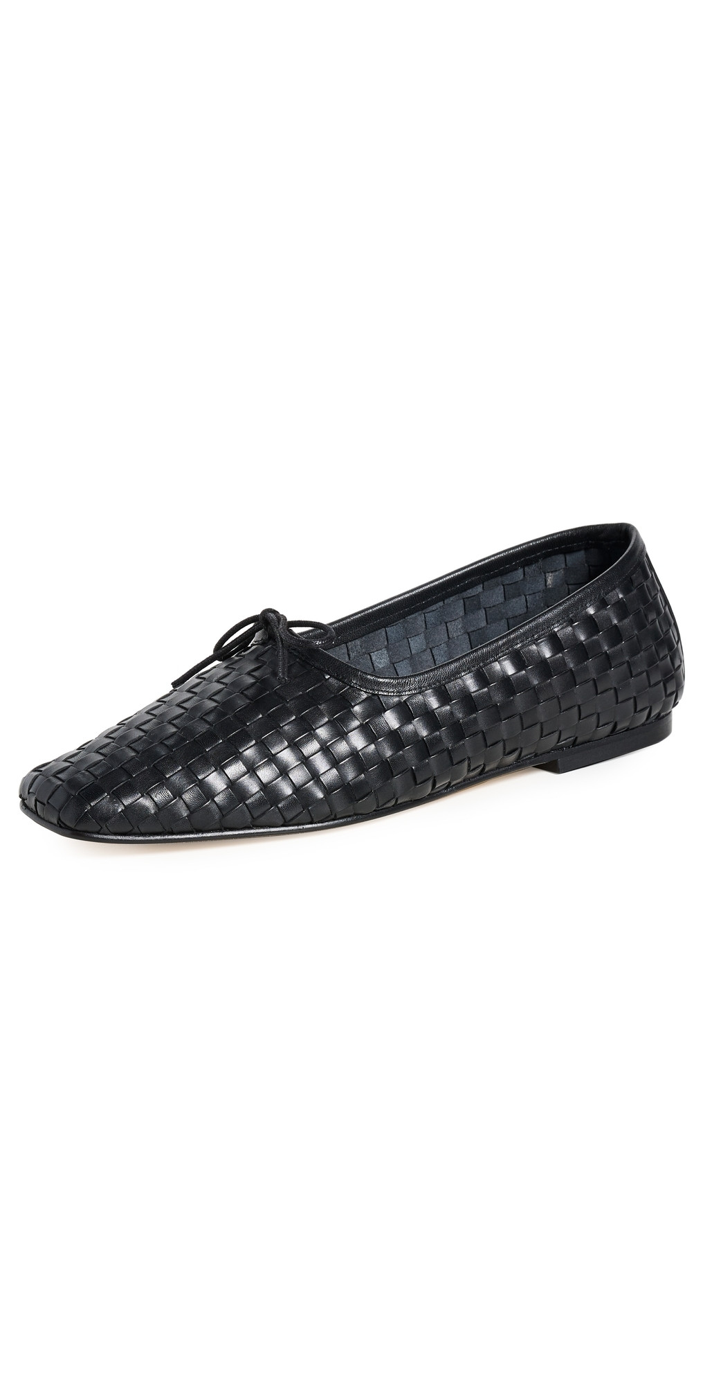 Freda Salvador Jada Flats Black Closed Woven Calf 9 | Shopbop