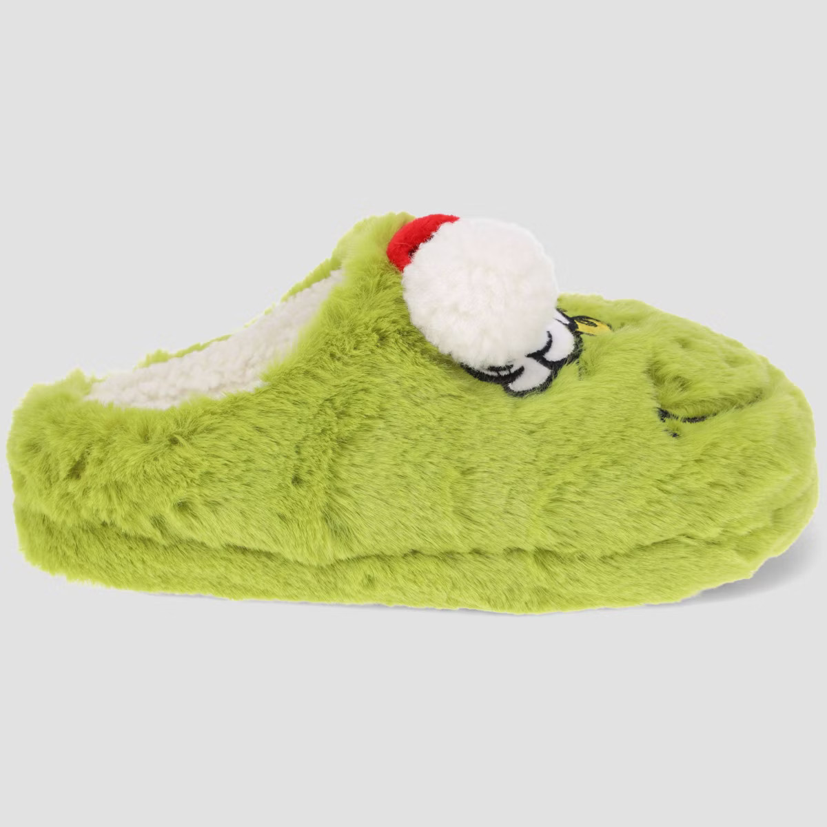 The Grinch Kids' Slide Slippers - Green 6 | Target