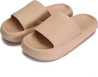 rosyclo Cloud Slippers for Women and Men, Massage Shower Bathroom Non-Slip Quick Drying Open Toe ... | Amazon (US)