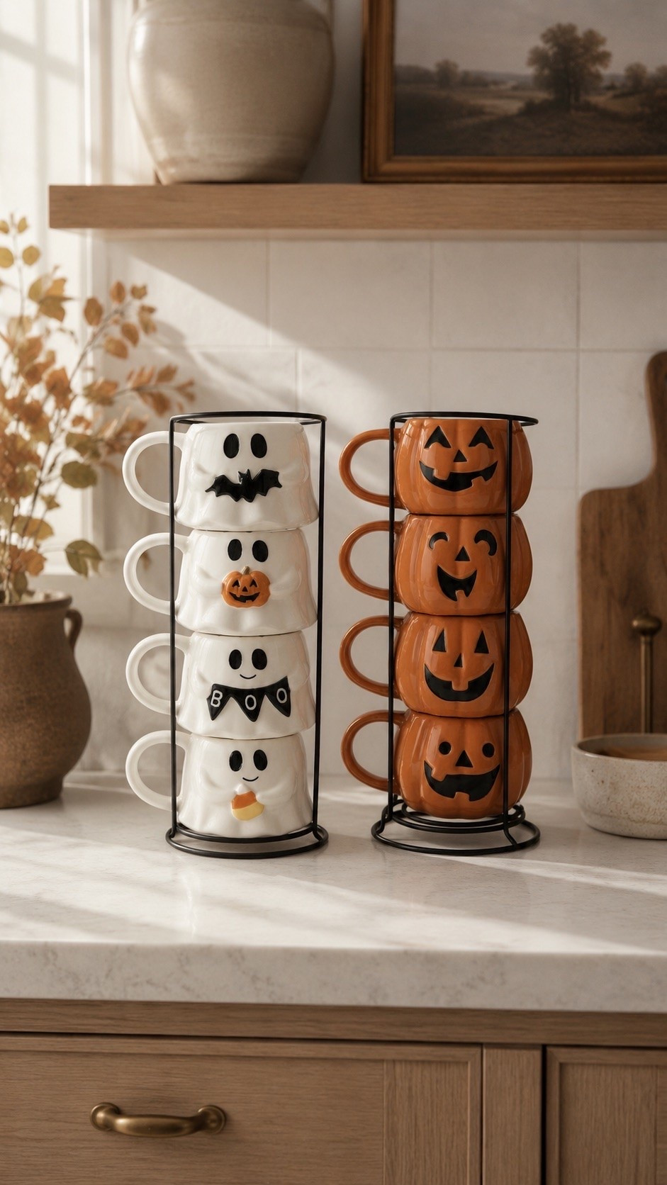 Theeee mugs that sell out every season! Stack of 4 mugs at barely $3/mug -- obsessed!

#LTKxWalmart #LTKHome #LTKSeasonal