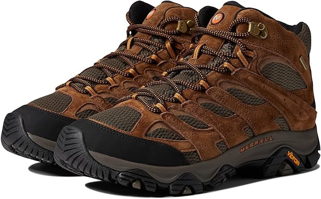 Merrell Men's Moab 3 Mid Waterproof Hiking Boots | Amazon (US)
