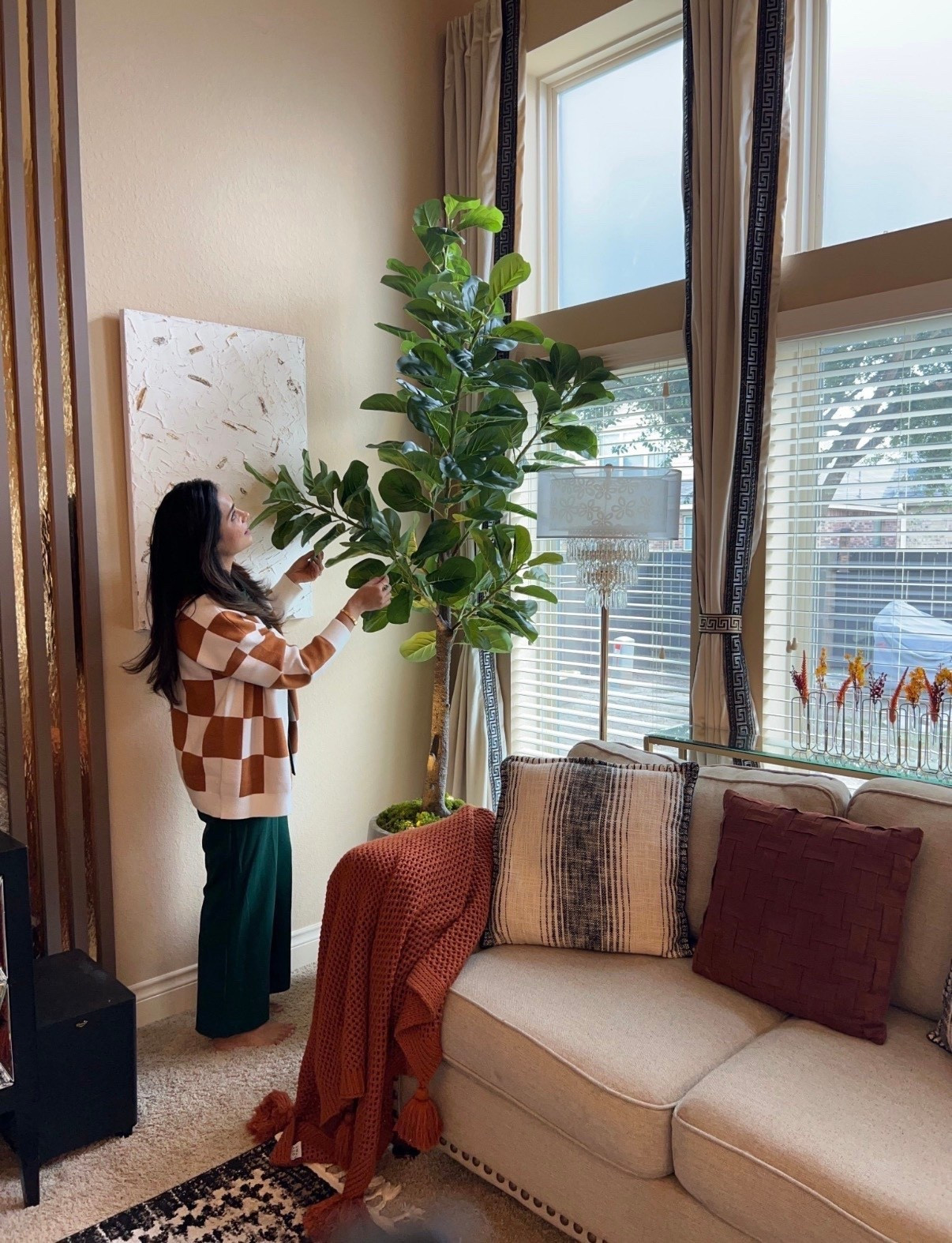 Are you looking for the perfect faux fiddle tree? This is the one you need! Its such high quality and adds so much warmth to our living room. 💚

#LTKdayinmylife #LTKHome #LTKmomlife