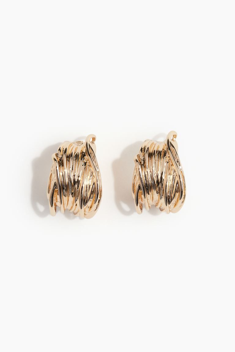 Intertwined Hoop Earrings | H&M (US + CA)