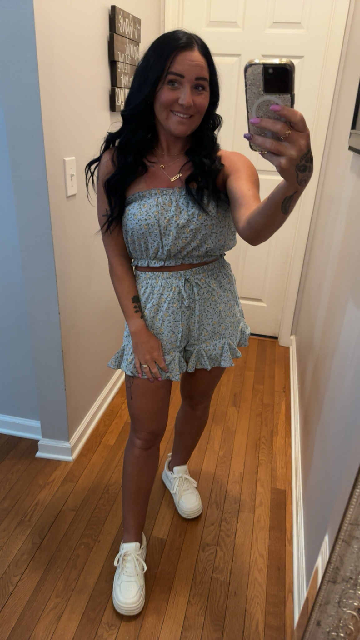 LOVE a good floral set for summer! I don’t wear much floral, but this set was too cute to pass up 🤩 set is also on SALE!!

#LTKFindsUnder50 #LTKSeasonal #LTKStyleTip