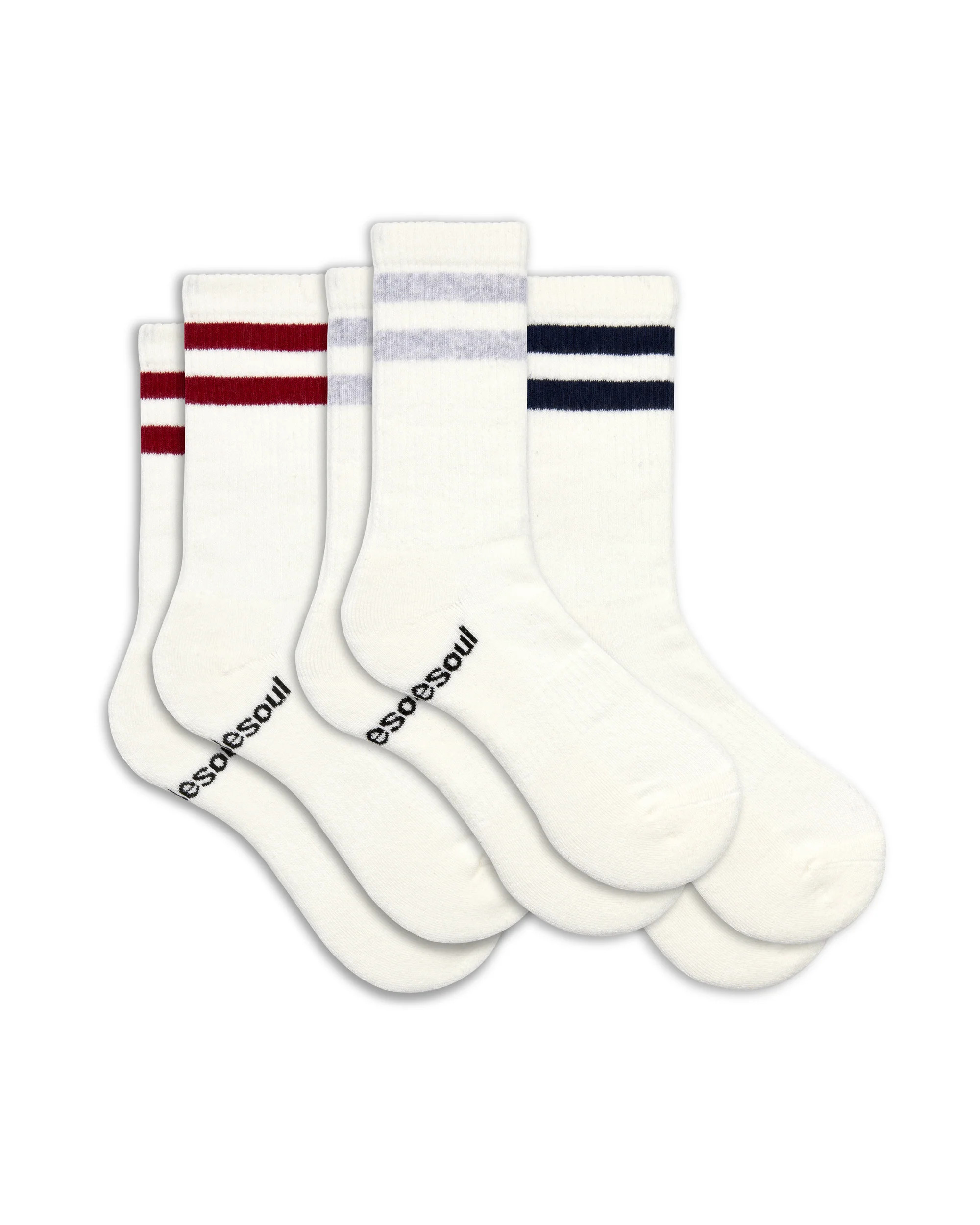 Varsity High Sock 3 Pack Mixed | Shop.com