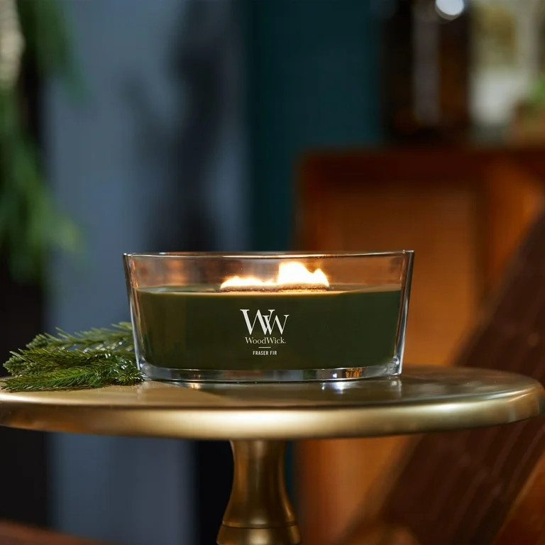 WoodWick Ellipse Scented Candle, Fraser Fir, 16 oz | Walmart (US)