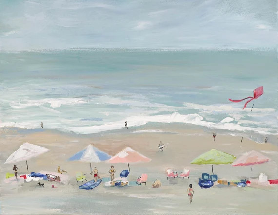 Summertime, Signed Print of Original Acrylic Painting, by Kim Hovell | Etsy (US)