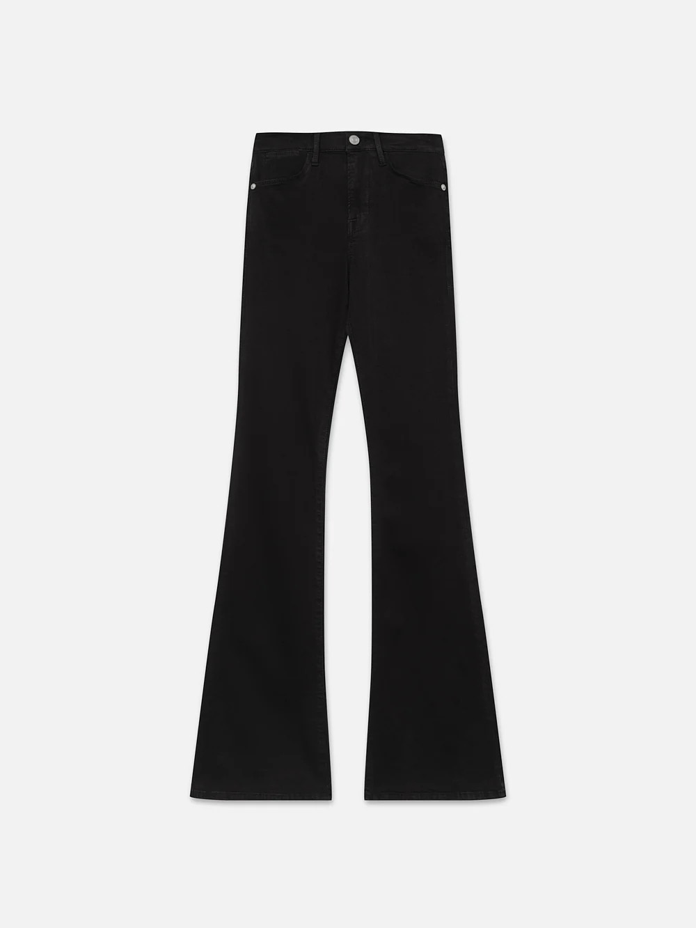 Le Pixie High Flare  in  Film Noir | Frame Denim