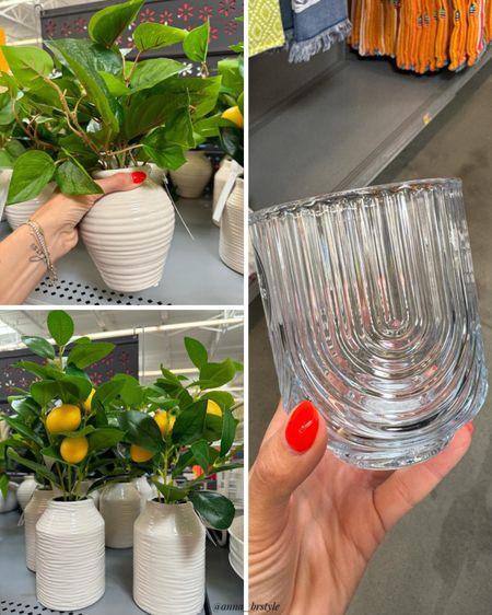 Walmart home finds, glass vase, artificial lemon plant 

#LTKfindsunder100 #LTKhome #LTKfindsunder50