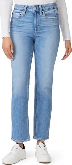 PAIGE Cindy High Waist Ankle Straight Leg Jeans | Nordstrom | Nordstrom