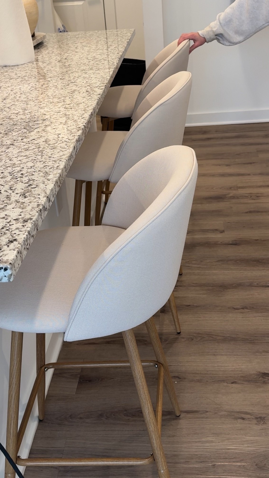 affordable & comfy swivel bar stools! 

#LTKHome #LTKU #LTKSaleAlert