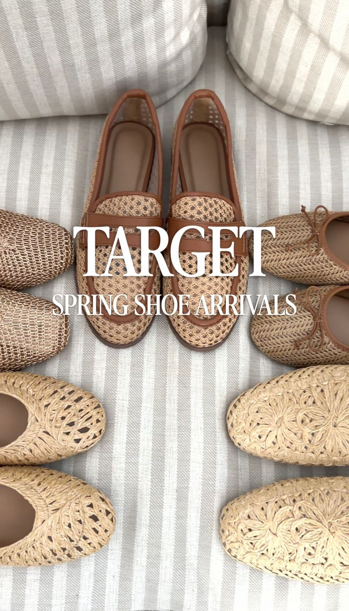 Target spring shoe arrivals are doing the most this season. Woven textures neutral tones and classic silhouettes that look way more expensive than they are. These are the kind of shoes that instantly make jeans dresses and everyday outfits feel pulled together without trying too hard.

Follow me at @miriamobrien_ on IG and TikTok!

#SpringShoes #TargetSpringShoe #TargetNewArrivals #TargetSpringArrivals

#LTKOver40 #LTKSeasonal #LTKTravel