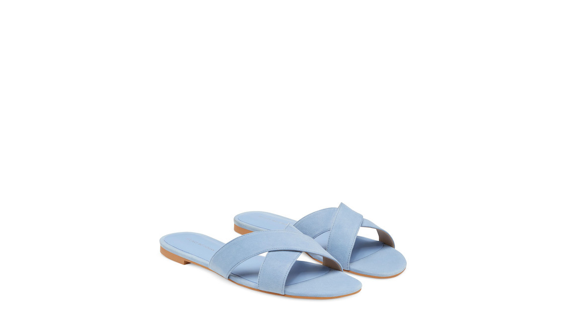 Roza Flat Slide | Stuart Weitzman Outlet