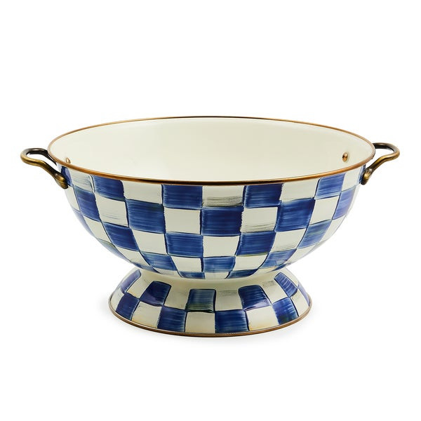 MacKenzie-Childs Royal Check Everything Bowl | MacKenzie-Childs