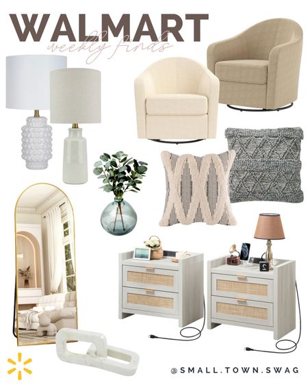 Neutral Walmart home decor and furniture — loving the cream, white and gray vibes.



Walmart home \ Walmart home decor / home decor / boho home / boho home decor / side table / coffee table / Walmart decor / bedroom / living room / pillows / accent pillows / wall decor / pictures / area rug / candles / sideboard / Walmart furniture / entertainment center / family room / spring home / home refresh / full length mirror / viral Walmart / Walmart best sellers / chair / accent chair / lamp / lighting / greenery / silk florals / modern home / mid mod / mid century modern / modern farmhouse / table decor

#LTKhome #LTKfamily