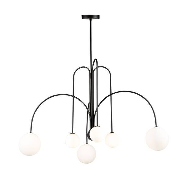 Comet 6 Light Chandelier - Bed Bath & Beyond - 38110341 | Bed Bath & Beyond