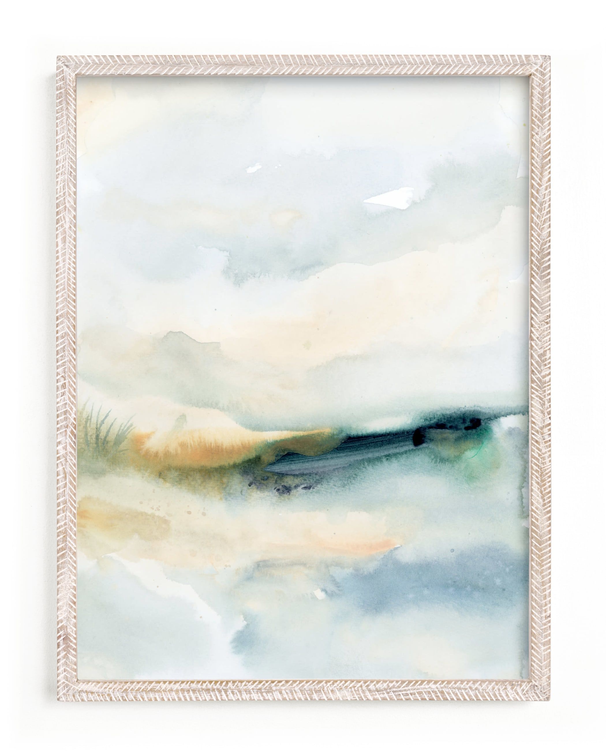 "Sea Mood II" - Painting Limited Edition Art Print by Lindsay Megahed. | Minted