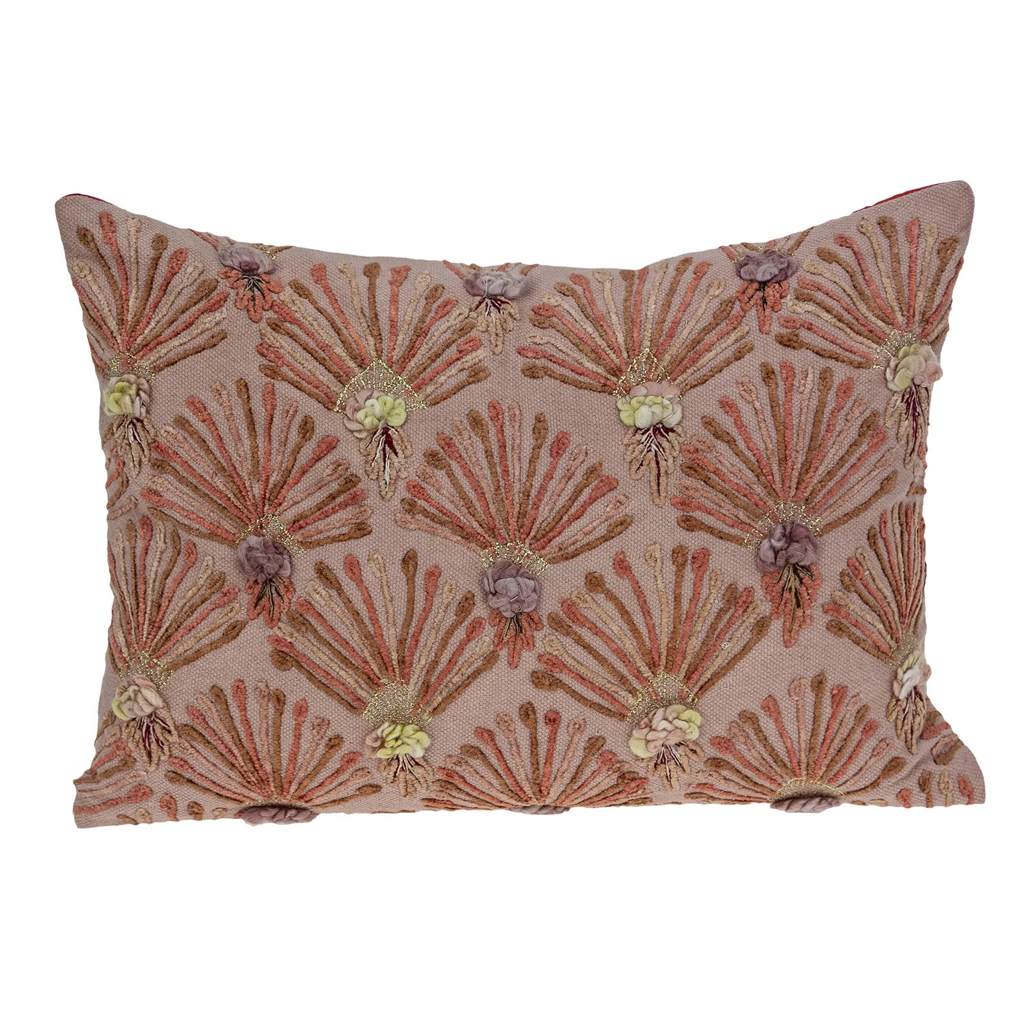 14" X 20" Pink Cotton Throw Pillow | Shop Simon