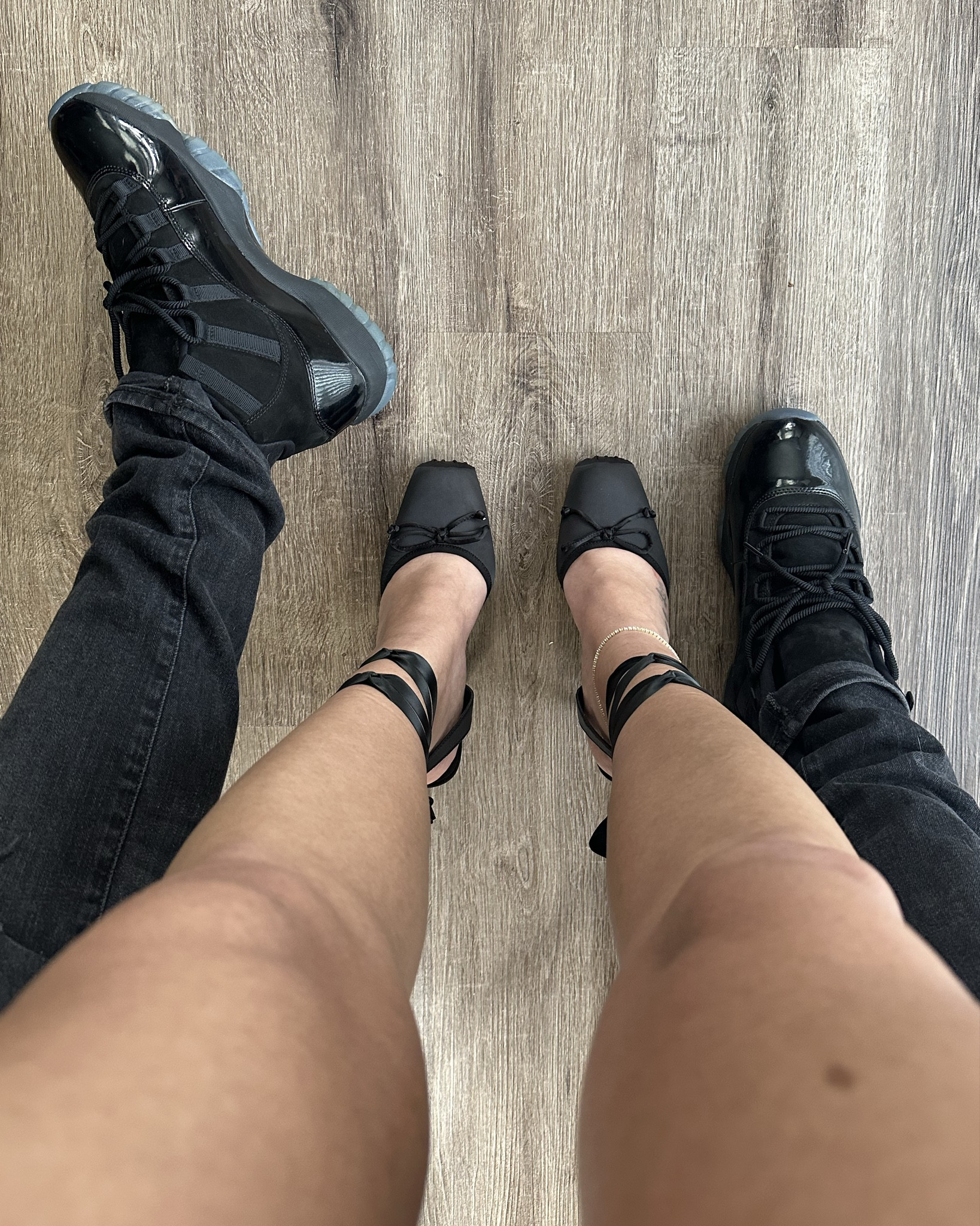 Comfortable, stylish, and affordable 🖤These Amazon black heels + Fresh’s sneakers🙌🏽perfect mix of chic & casual😍

#LTKStyleTip #LTKShoeCrush