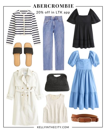 A few notes on my picks from the LTK Spring Sale:
🤍 Abercrombie is known for their denim—TONS of styles and washes, three lengths, and even regular and curvy sizes!

🤍 Their puff sleeve dress is  famous, and for good reason. Like their denim, there’s SO MUCH to choose from.

🤍 The striped sweater looks just like J.Crew’s iconic lady jacket but for way less, especially on sale!

🤍 I have an Abercrombie trench coat and absolutely LOVE IT. Mine isn’t available anymore, but this best seller is just as great.

#LTKSpringSale #LTKfindsunder100 #LTKsalealert