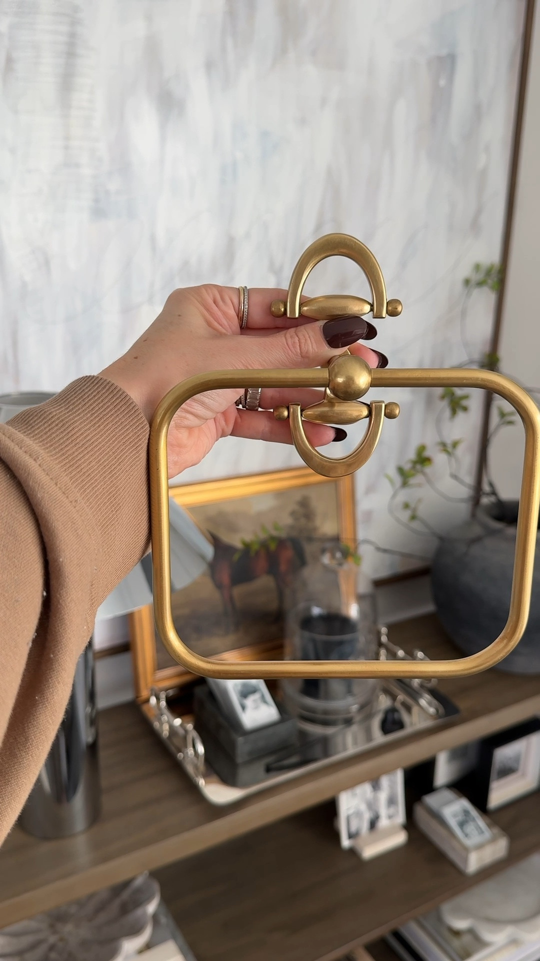 Equestrian home find 😍 loving this towel holder 🐴✨

#LTKHome #LTKKids #LTKdayinmylife