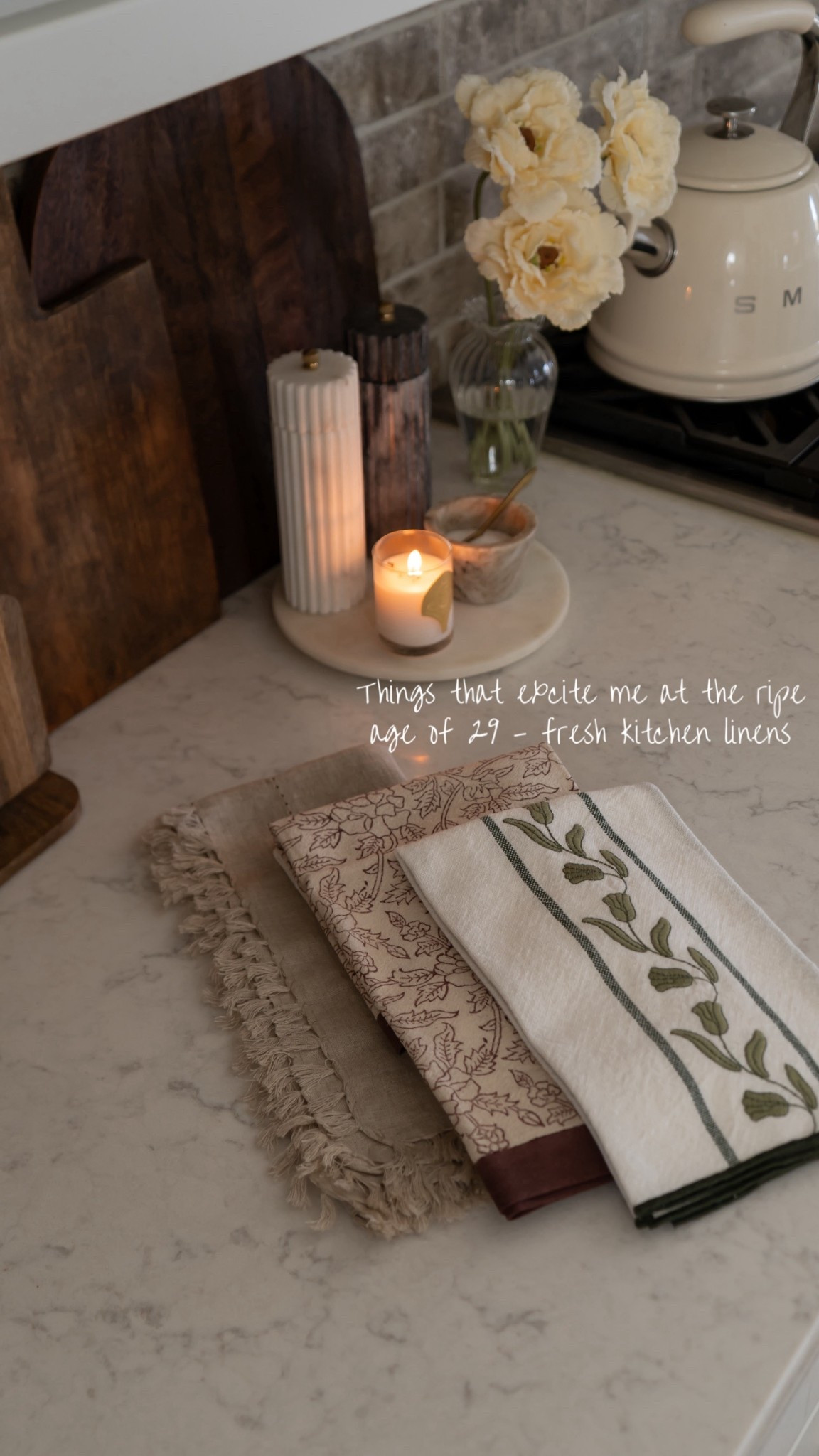 Fresh kitchen linens ✨

#LTKHome #LTKSeasonal