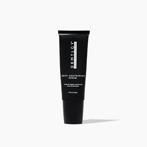DRMTLGY Contouring Serum - Anti Aging Neck Cream for Skin Tightening and Firming, Sculpt and Define Jawline, Improves Horizontal Neck Lines and Sagging Skin, 1.7 oz | Amazon (US)