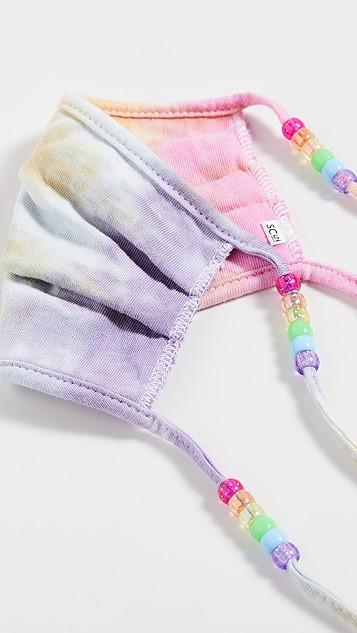 Pastel Tie Dye Face Coverings | Shopbop