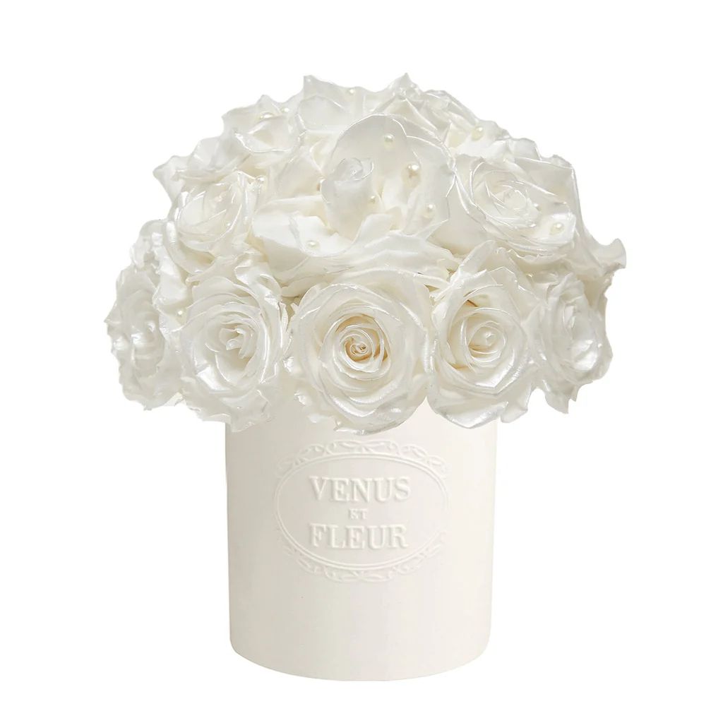 Fleura Porcelain Vase Eternity® Rose Arrangement - Venus et Fleur® | Venus ET Fleur