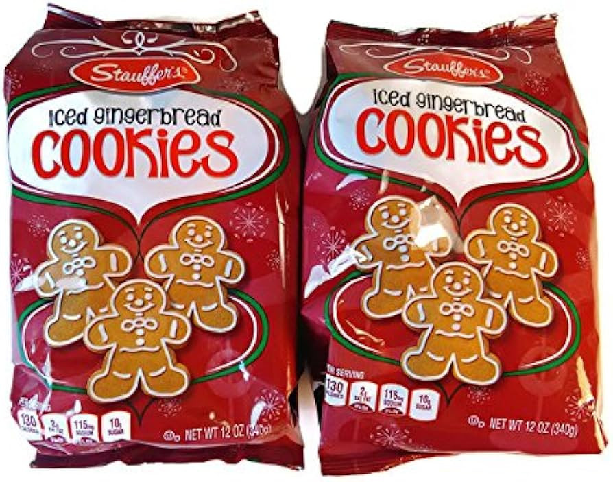 Stauffer's Iced Gingerbread Cookies 2 Pack (12 Oz. Each) | Amazon (US)