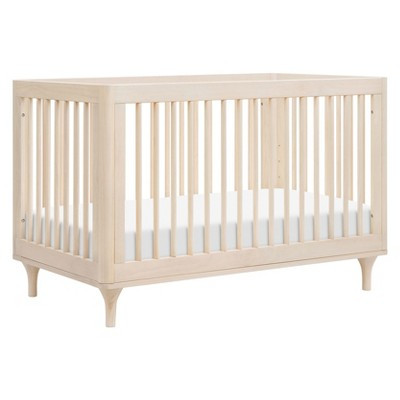Babyletto Lolly 3-in-1 Convertible Crib with Toddler Bed Conversion Kit - Washed Natural | Target