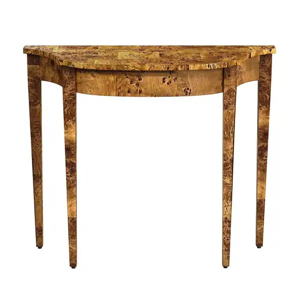 Chester Burl 36" Console Table - Overstock - 36636177 | Bed Bath & Beyond