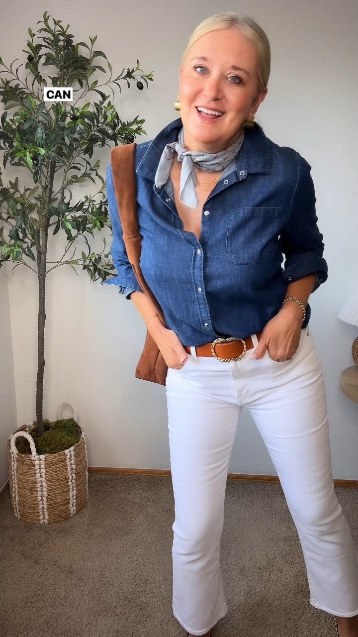 Day 8of 10 Days of Transition Outfits!  White after Labor Day? Off course! 

#LTKFindsUnder100 #LTKOver40 #LTKStyleTip