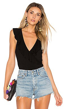 Flora Ruffle Bodysuit
                    
                    superdown | Revolve Clothing (Global)