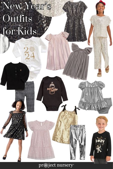 Ready to ring out the New Year in style? We’ve gathered up some New Year’s kids outfits that’ll jazz up your family’s celebration with just enough sequins and sparkle!

#LTKkids #LTKSeasonal #LTKparties