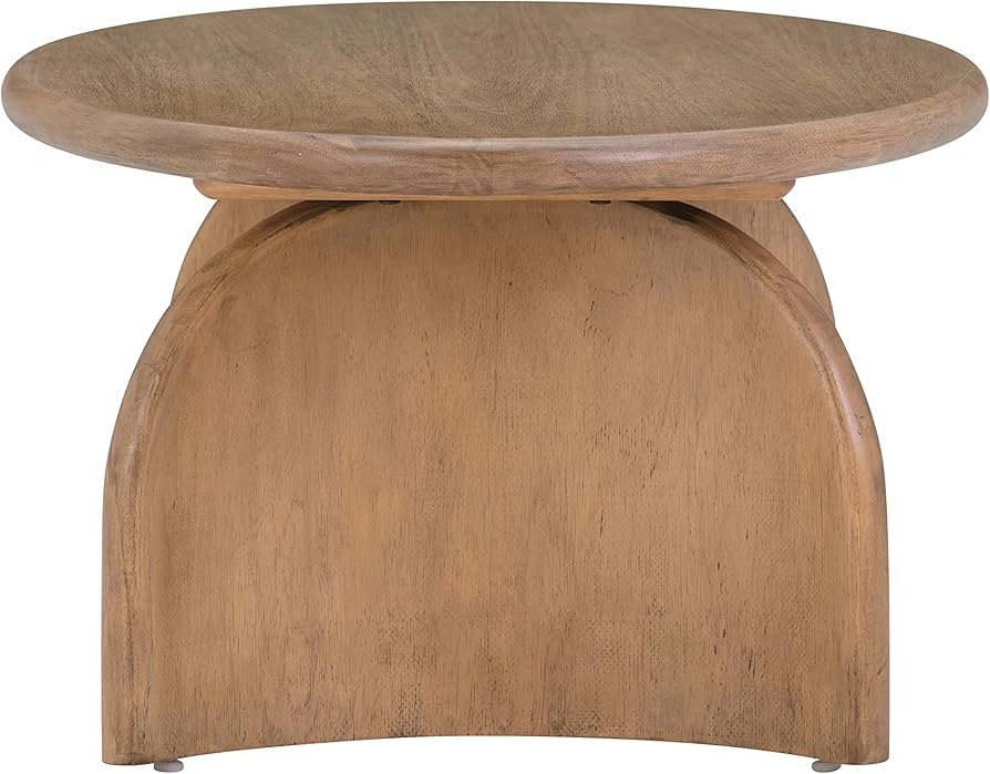 Tov Furniture Sofia Cognac Wooden Coffee Table | Amazon (US)