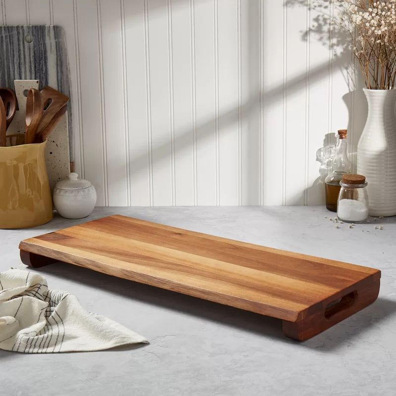 Denmark Acacia Wood Tray Tools for Cooks Artisanal Cutting Board | Wayfair North America
